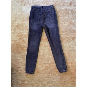 Free People Women’s Mulberry Cyndi High Rise Stretch Velvet Pants W28